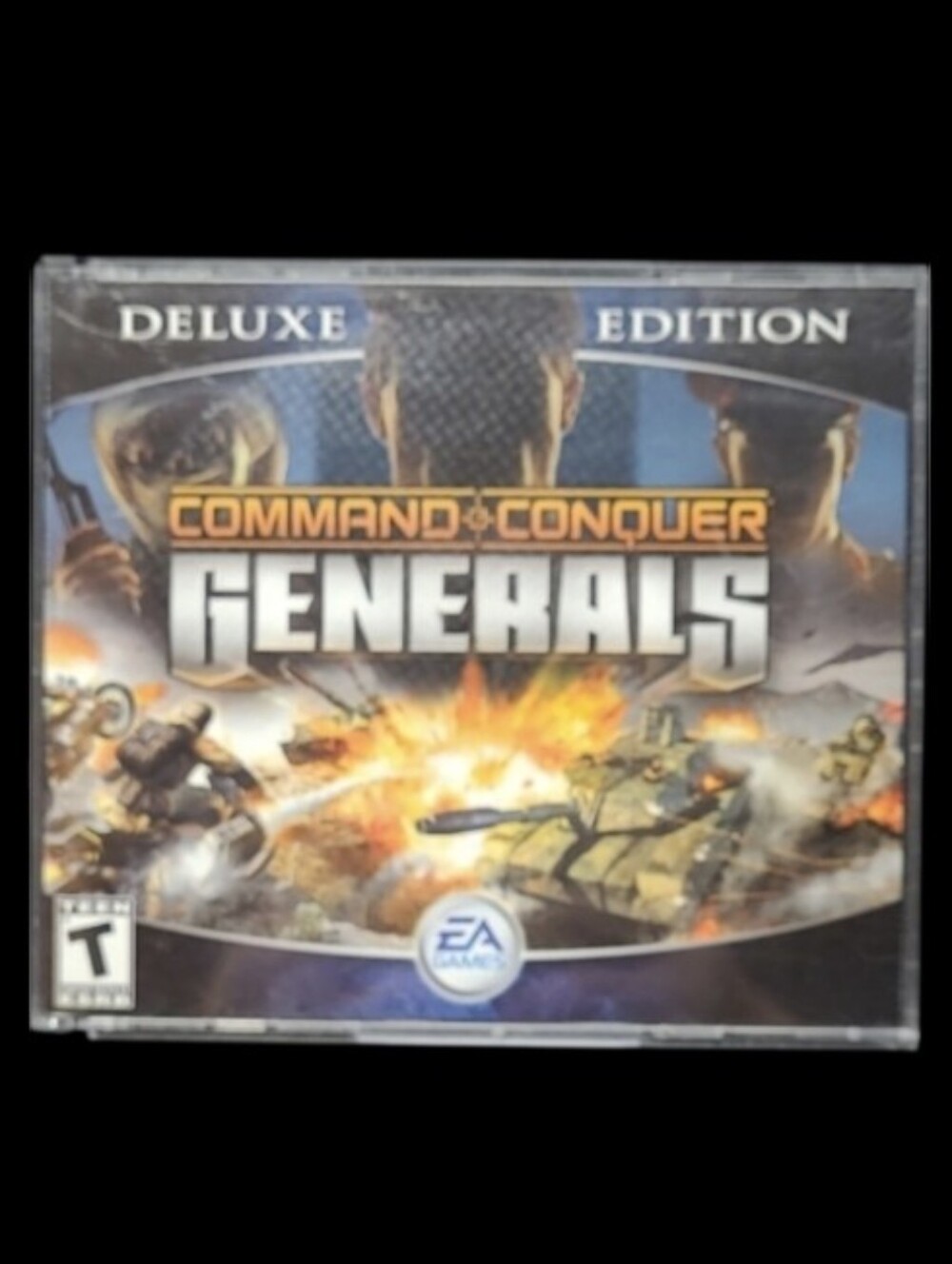 2003 EA GAMES    PC/CD "COMMAND & CONQUER" GENERALS DELUXE EDITION - TEEN